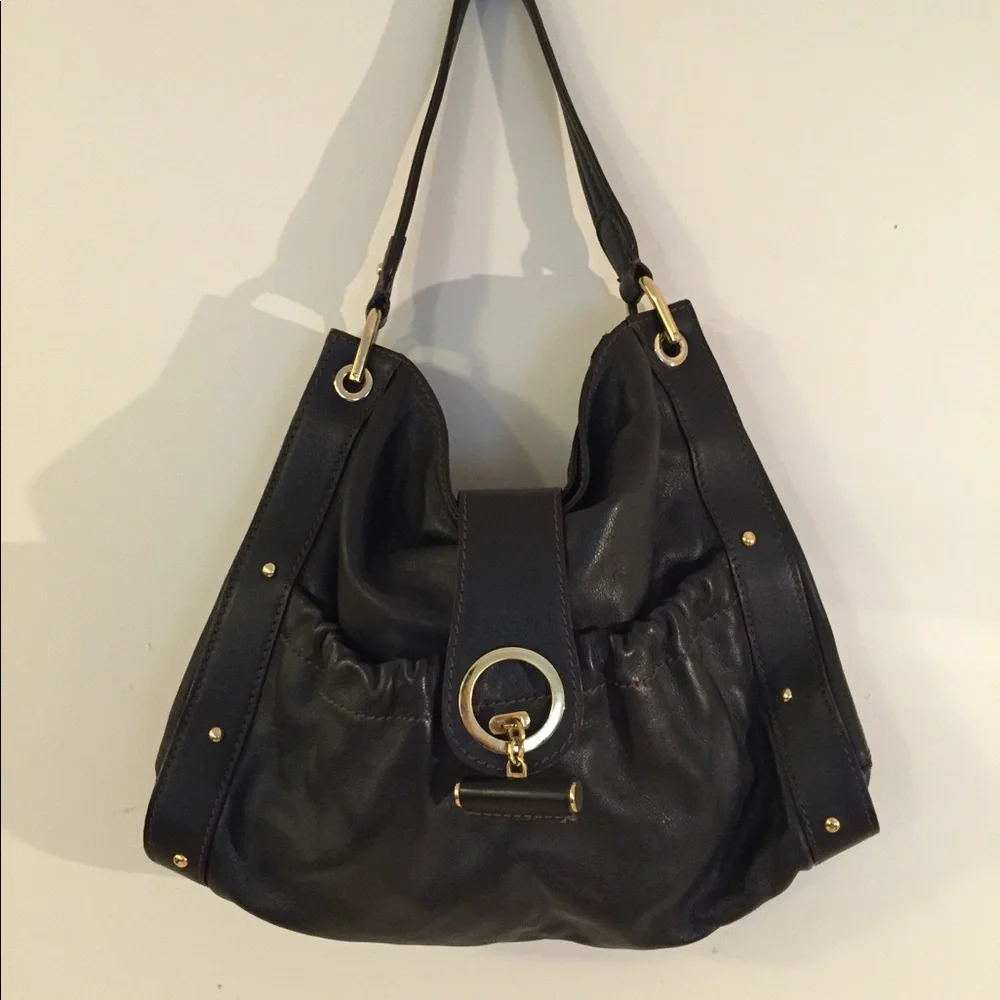 Duek Leather Hobo Bag